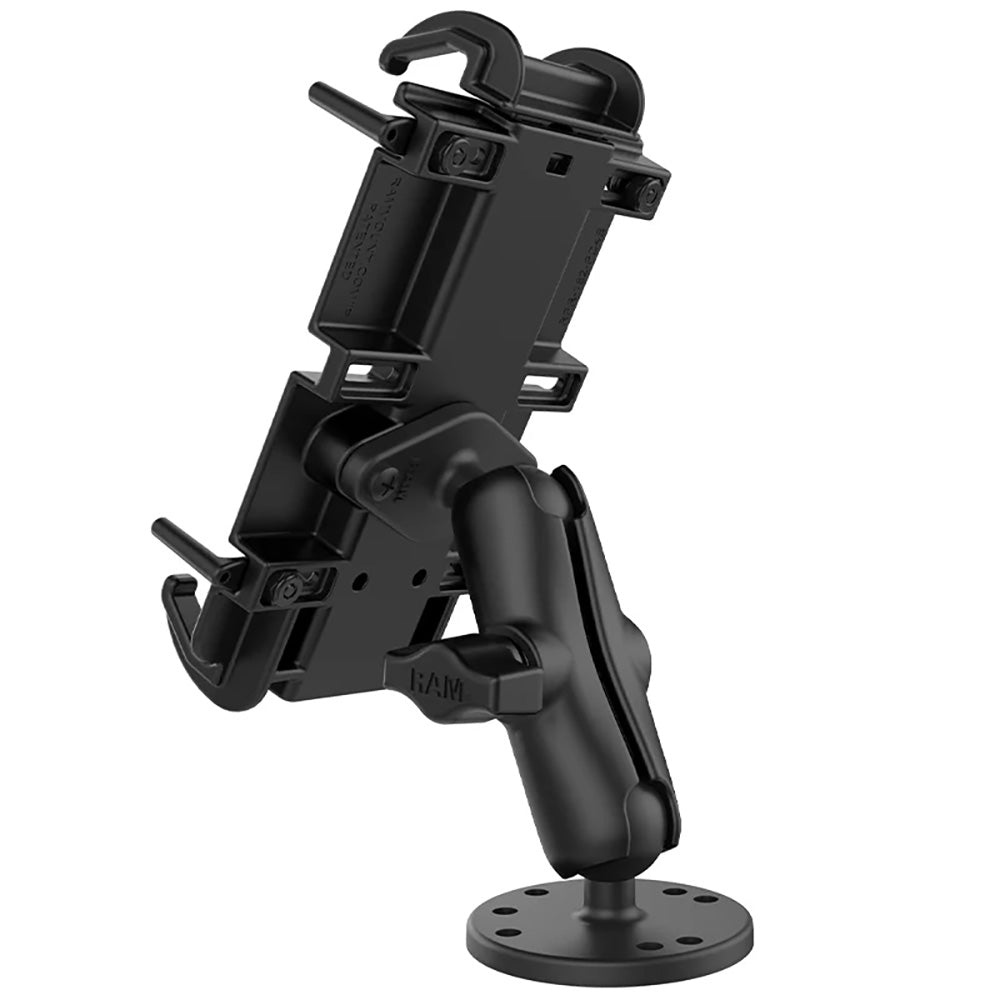 RAM Mount RAM Quick-Grip XL Spring-Loaded Phone Mount w/Drill-Down Base