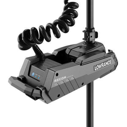 Lowrance Recon FW 48" Trolling Motor - Includes Freesteer Joystick Remote, Wireless Foot Pedal  HDI Nosecone