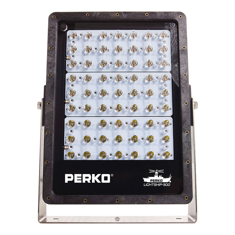 Perko Lightship 300 LED High Performance Floodlight - 12/24V - Black