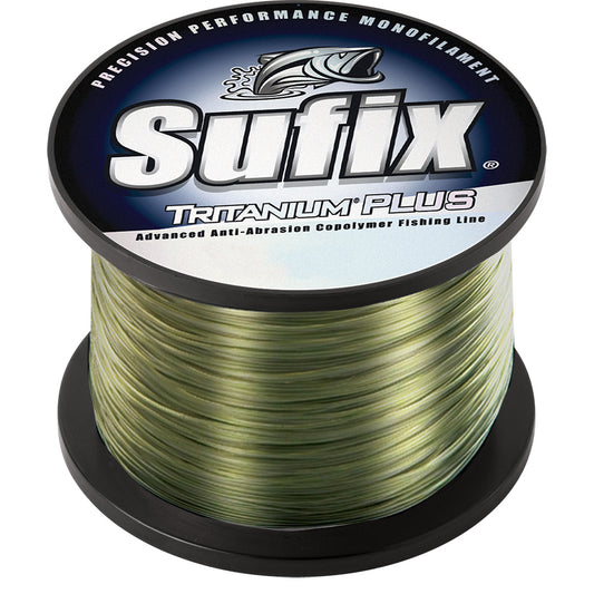 Sufix Tritanum Plus - 8lb - Dark Green - 1720 yds