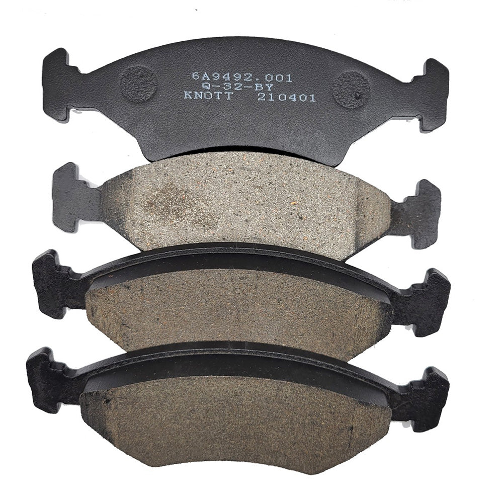 Load Rite by Knott Brake Pads 10  12" Disc Full Axle 2 Sets Inner  Outer