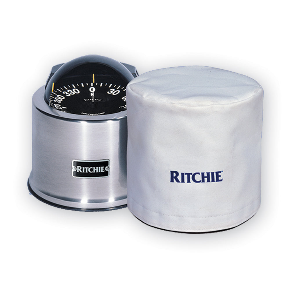 Ritchie GM-5-C 5" GlobeMaster Binnacle Mount Compass Cover - White [GM-5-C] | Compasses by Ritchie 