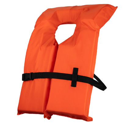 Bluestorm Type II Adult Universal Foam Life Jacket - Orange