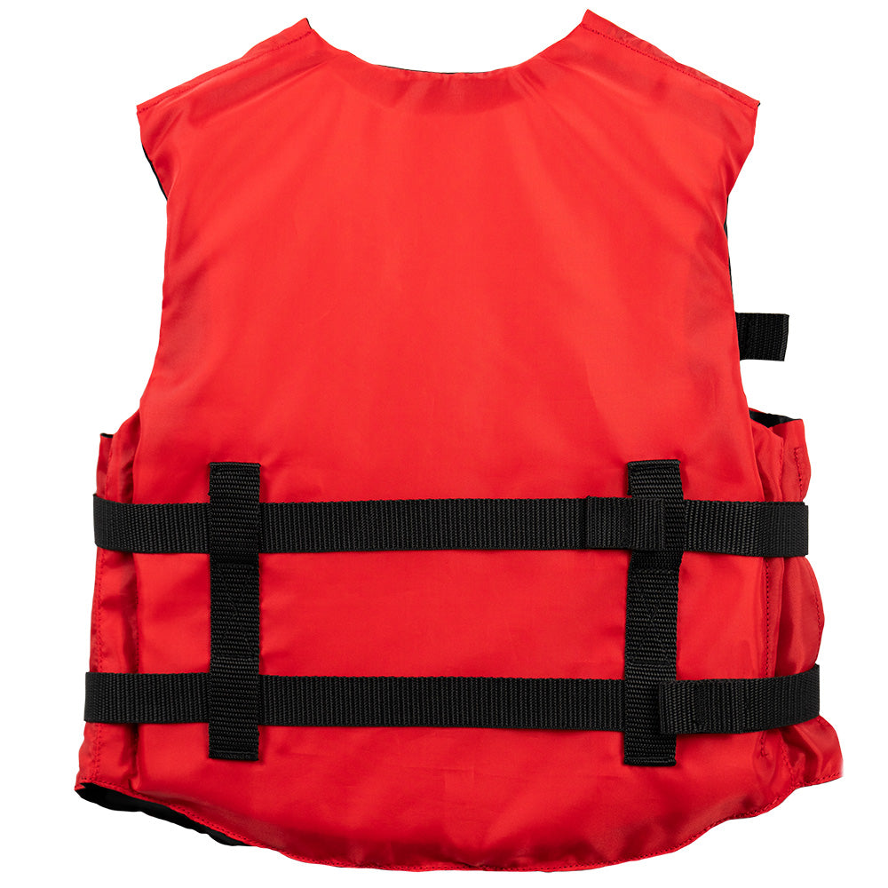 Bluestorm Type III General Boating Youth Foam Life Jacket - Red