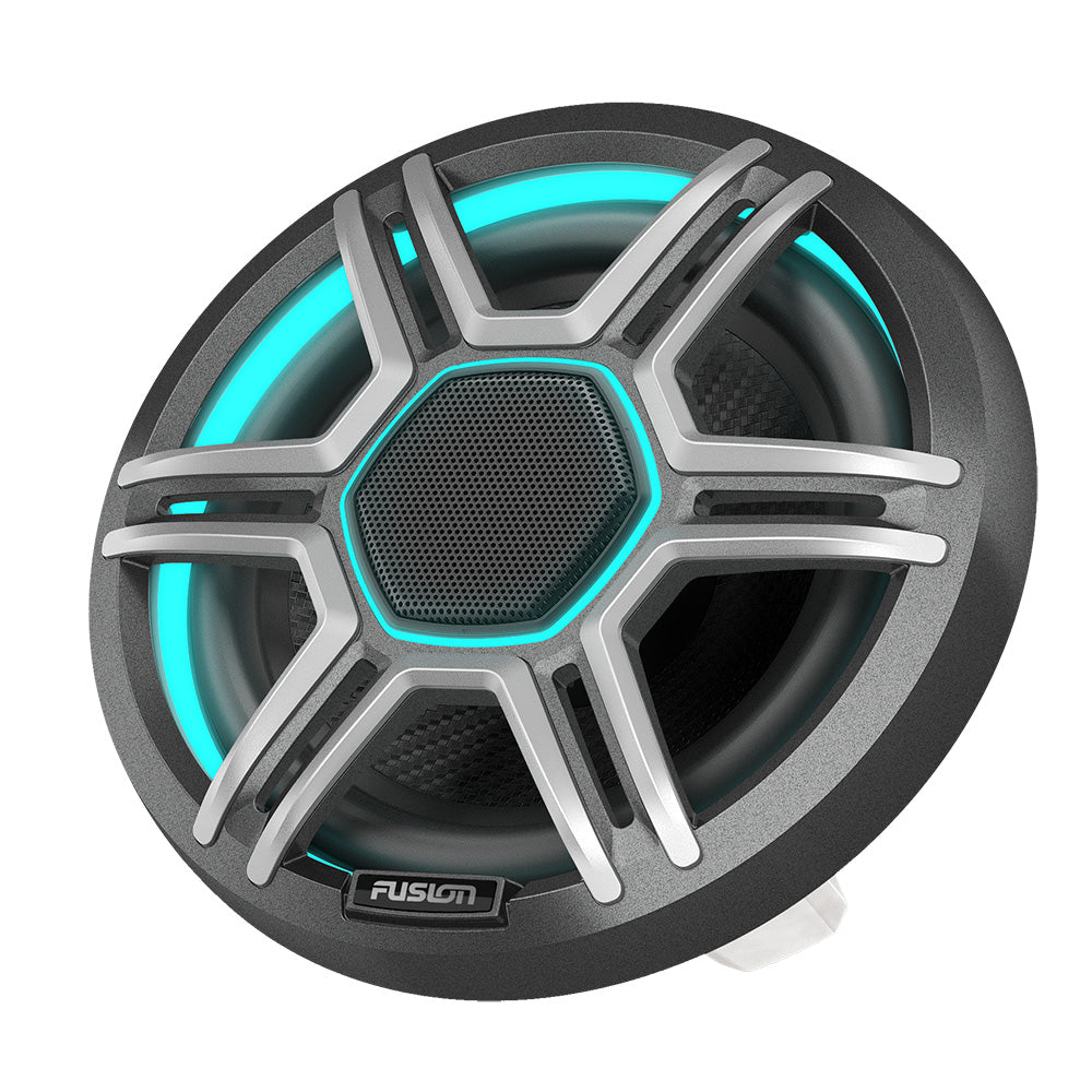 Fusion Apollo 6.5" LED Marine Speakers w/Sports Grey Grille