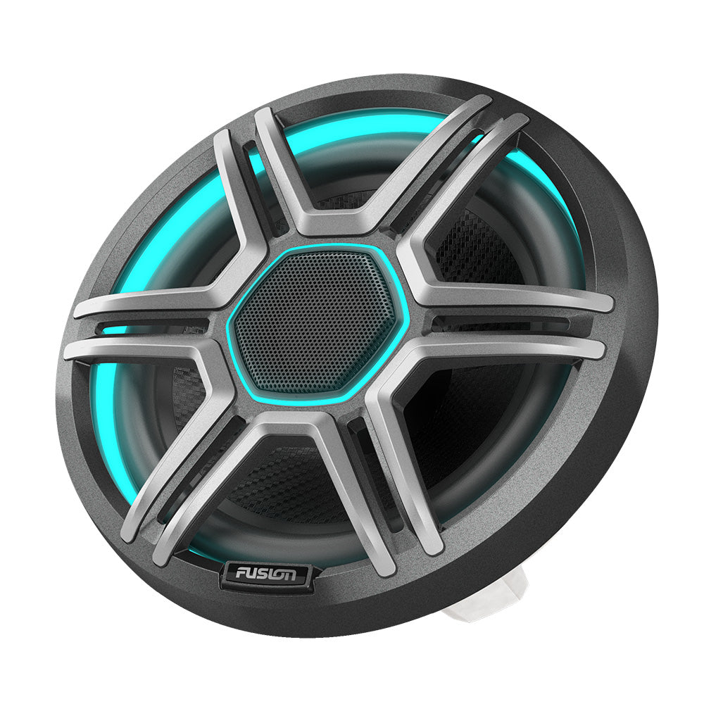 Fusion Apollo 7.7" LED Marine Speakers w/Sports Grey Grille