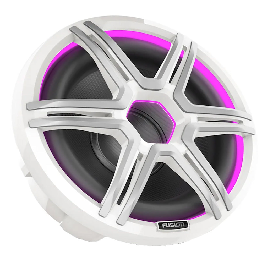 Fusion Apollo 12" LED Marine Subwoofer w/Sports White Grille