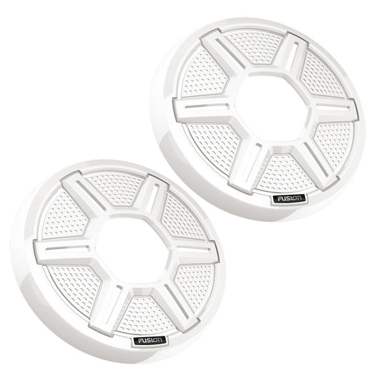 Fusion Apollo 6.5" Shielded White Speaker Grilles (Pair)