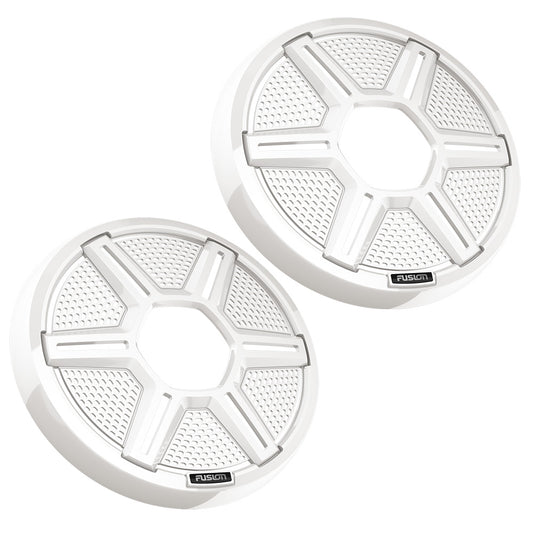 Fusion Apollo 7.7" Shielded White Speaker Grilles (Pair)