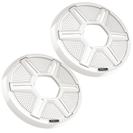 Fusion Apollo 8.8" Shielded White Speaker Grilles (Pair)