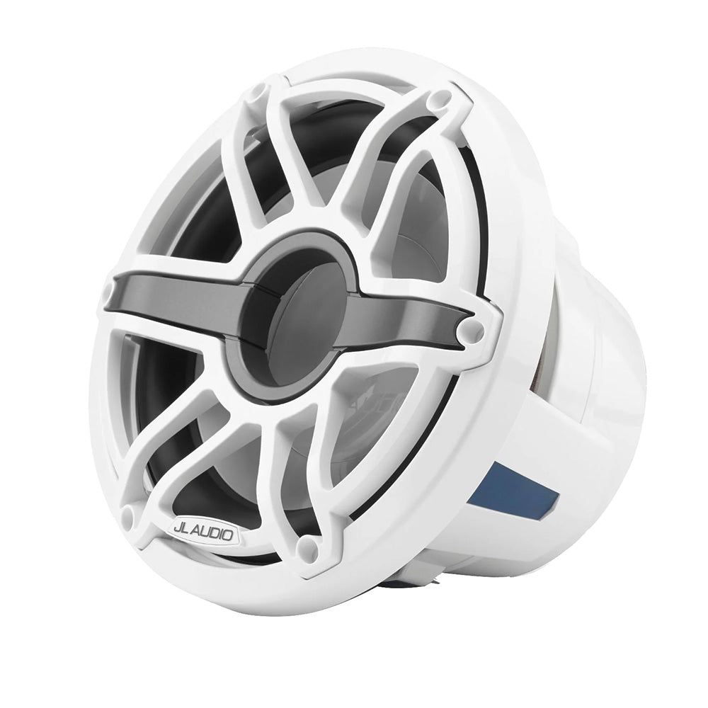 JL Audio M6 10" Marine Infinite-Baffle Subwoofer w/Gloss White Sport Grille - M6-10IB-S-GwGw-4