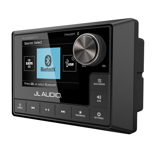 JL Audio MediaMaster 105 Weatherproof Source Unit w/Full Color LCD Display - MM105