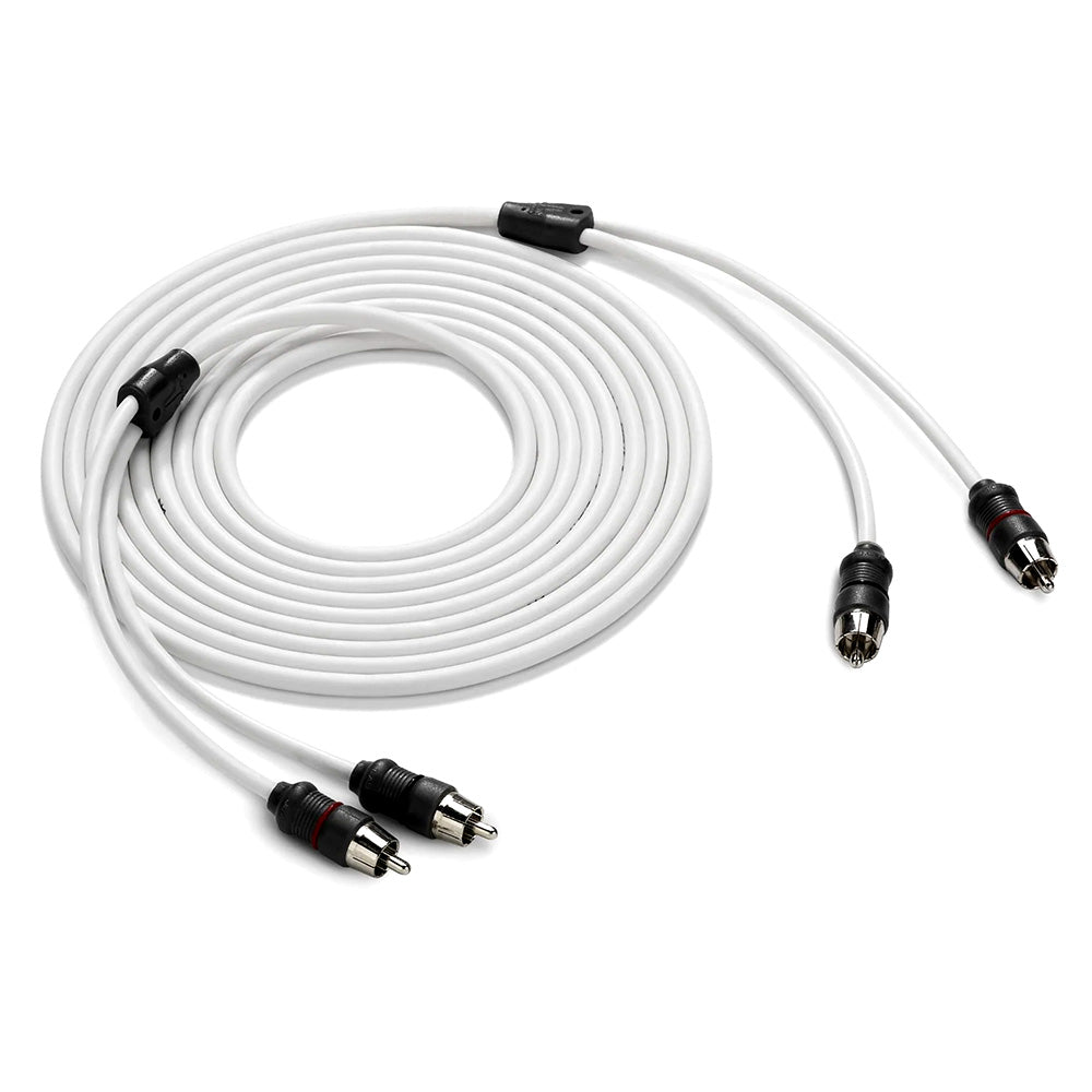 JL Audio 2-Channel 12' Marine Audio RCA Cable - XMD-WHTAIC2-12