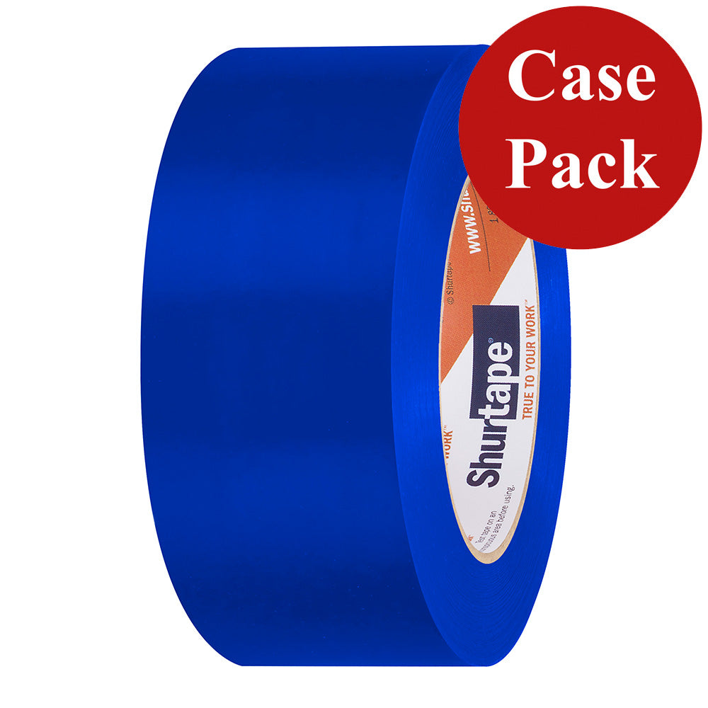 Shurtape UV-Resistant Marine Hull Preservation Tape - 48MM - 33M Roll - Straight Edge Blue *Case of 24 Rolls*