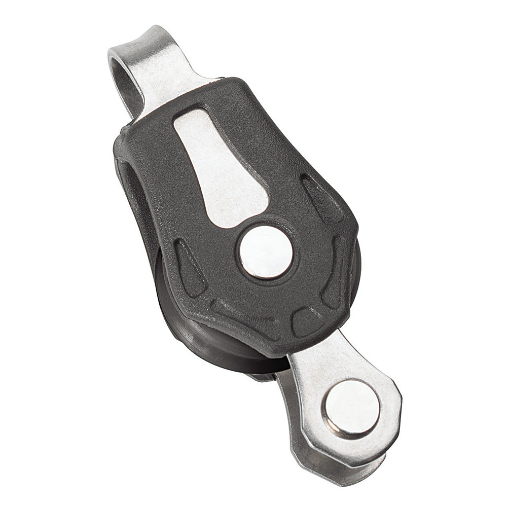 Barton Marine Size 0 20mm Plain Bearing Pulley Block Single Fixed Eye  Becket