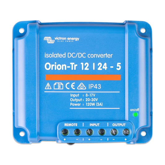 Victron Orion-Tr Smart 12/24-5A 120W Isolated DC-DC Converter