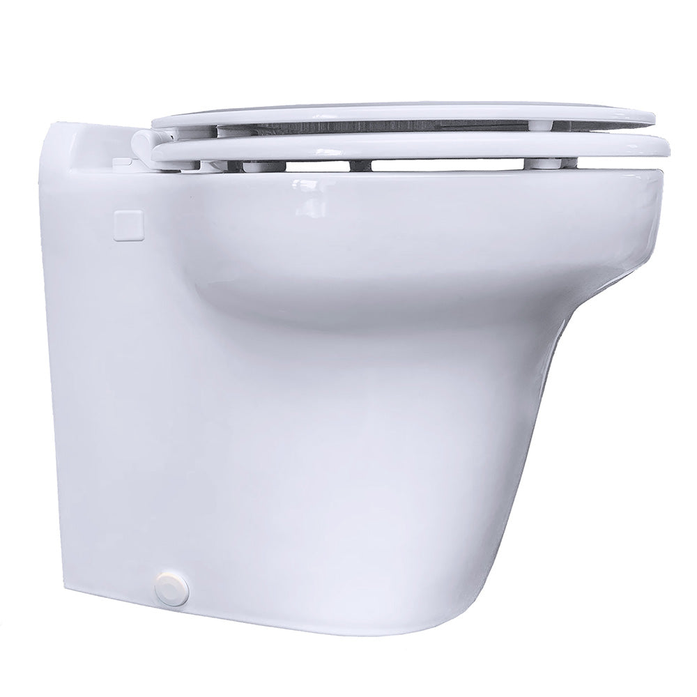 Raritan Comfort Height Marine Elegance w/Pressurized Freshwater  Smart Toilet Control - White - 24V