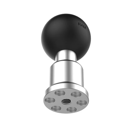RAM Mount RAM Aluminum Pin-Lock Ball Adapter w/1/4"-20 Female Thread - C Size