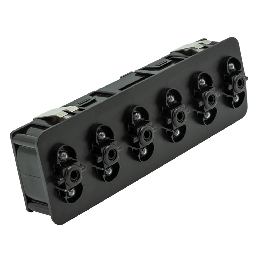 Maretron VMM6 Contura Series Digital Switch Module, 6 Rocker - No Actuators w/Right Switch 3-Position  Blue LEDs