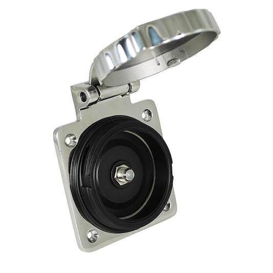 Marinco Stainless Steel Cable TV  Internet Easy Lock Inlet