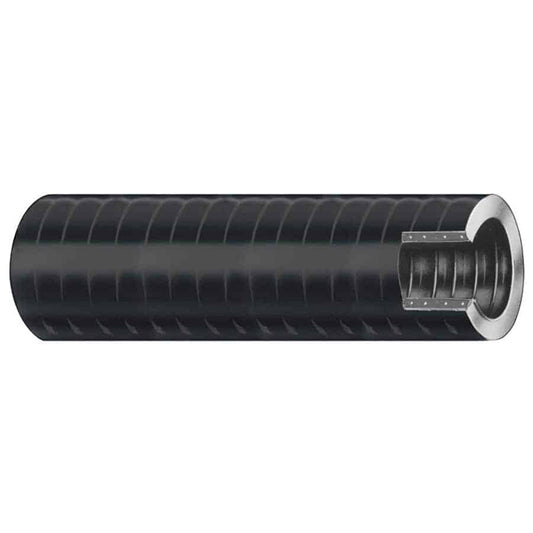 Trident Marine 1-1/4" x 50' Box VAC XHD Bilge  Live Well Hose Black - Soft Plasticizer Wall