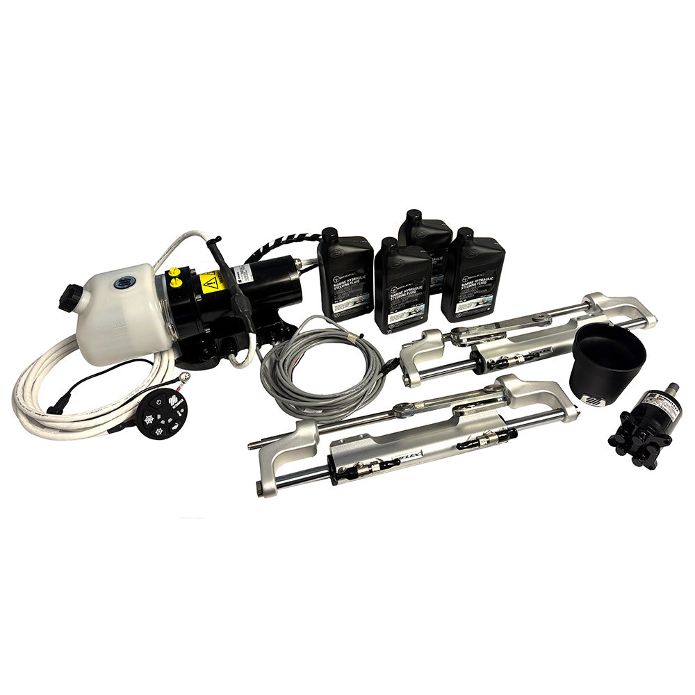 Uflex MasterDrive Steering System - Single Station/Twin Cylinder Kit - UC128TS - SVS 1  UC128TS - SVS 1P Cylinders