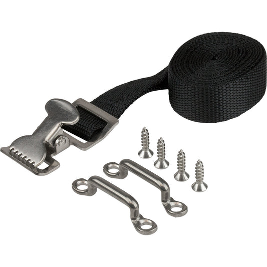 Sea-Dog Gas Tank Strap - Nylon Webbing/304 Stainless Steel - 72"