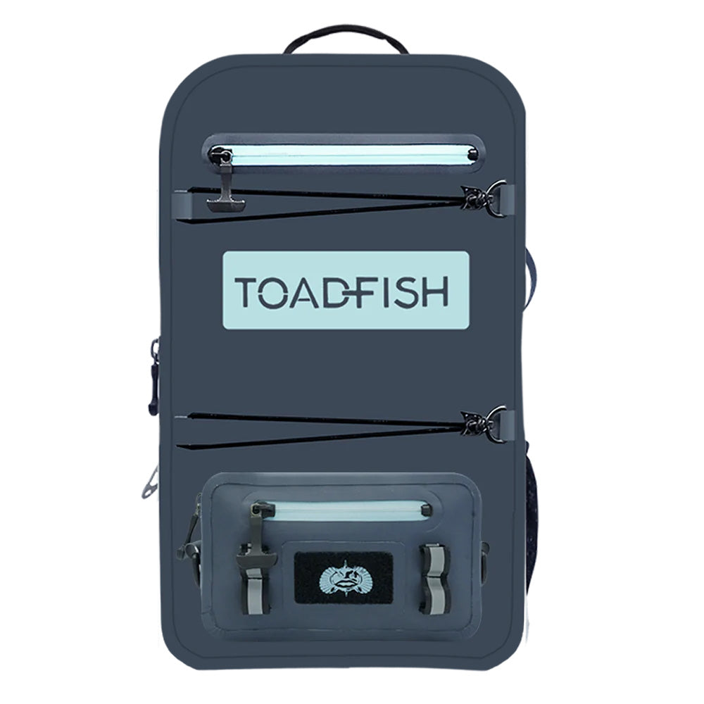 Toadfish Waterproof Backpack + Sling - Ocean Blue