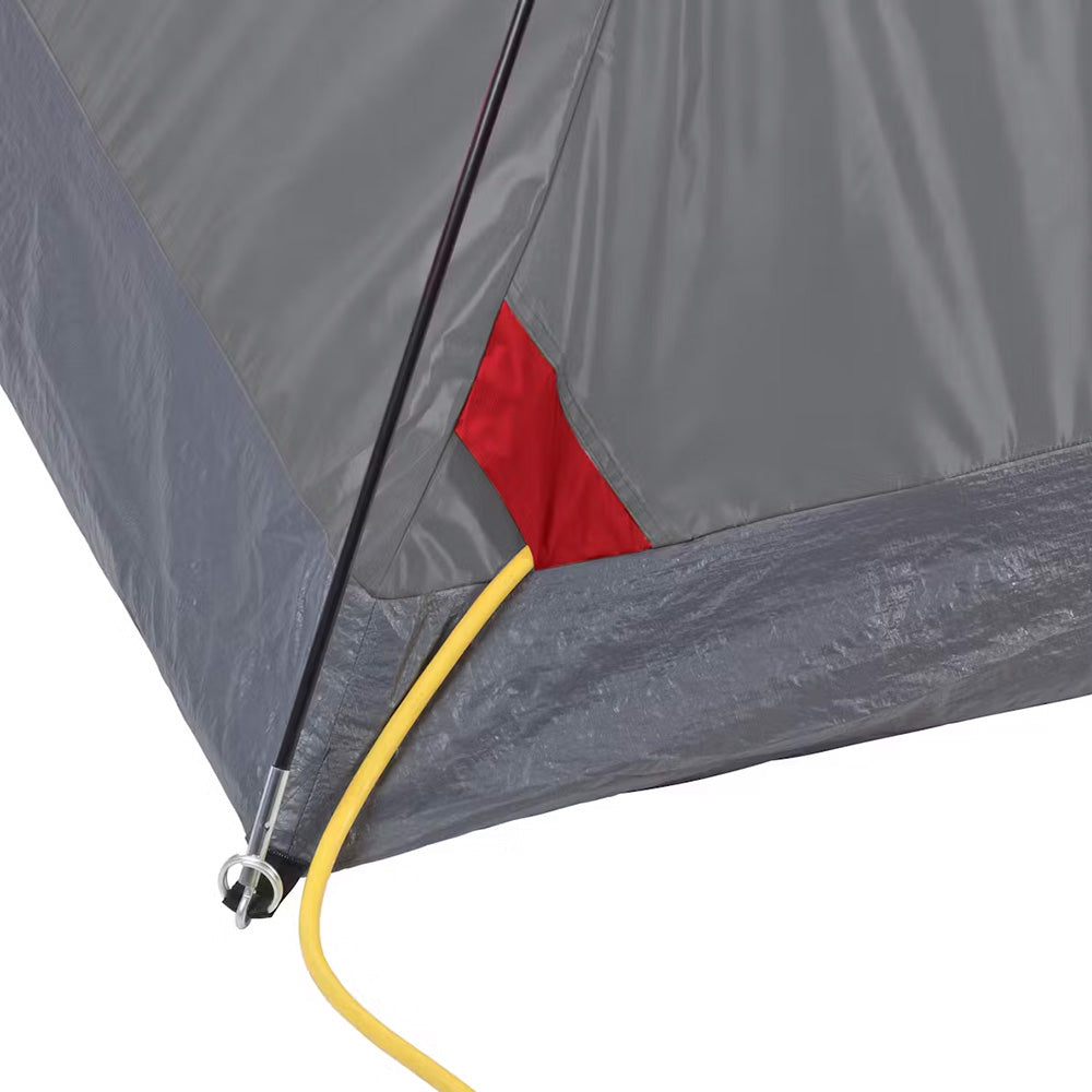 Coleman 6-Person Flatwoods II Lightweight Dome Camping Tent - Red