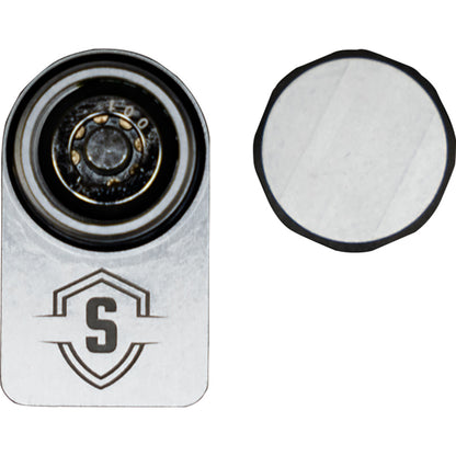 Secure Outdoors Elite Lock - Single - Power-Pole PV - Silver