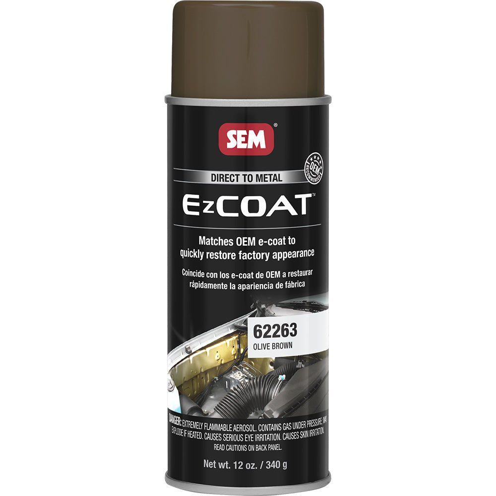 SEM Ez Coat - 16oz Aerosol Can - Olive Brown