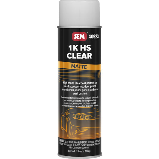 SEM 1K HS Clear - 20oz Aerosol Can - Matte Finish