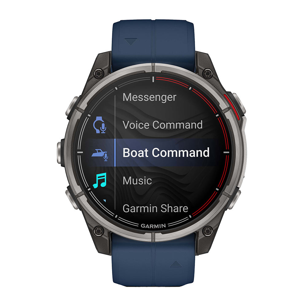 Garmin quatix 8 - 47mm AMOLED Marine GPS Smartwatch