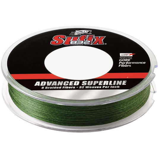 Sufix 832 Braid - 65lb - Low-Vis Green - 150 yds