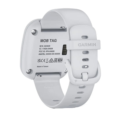 Garmin MOB Tag w/White Quick Release Band