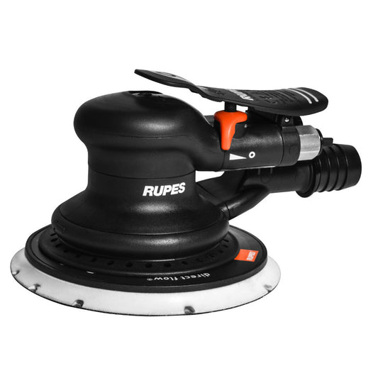 RUPES Random Orbital Palm Pneumatic Sander w/150mm Pad  3mm Orbit-Skorpio III (Central Vac)