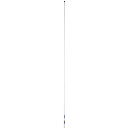 Scout 8' QuickFit White VHF Antenna w/5M Cable + FME Quick 6 Foam Filled 6db Solid Brass  Copper Element