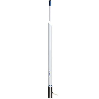 Scout 8' White VHF Antenna 6dB Stainless Steel Ferrule w/5M RG-58 Coax Includes PL-259 KS-42