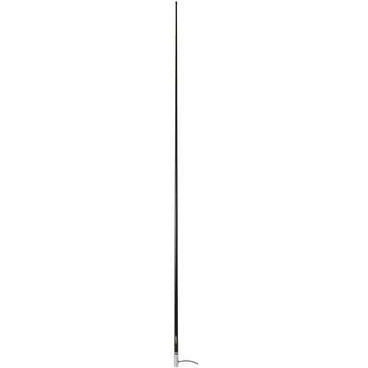 Scout 8' Black VHF Antenna 6dB Stainless Steel Ferrule w/5M RG-58 Coax Includes PL-259 KS-42