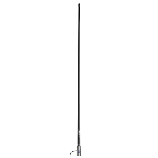 Scout Titan Series 4' Black VHF Antenna 3dB Stainless Steel Ferule w/5M RG-58 Includes PL-259