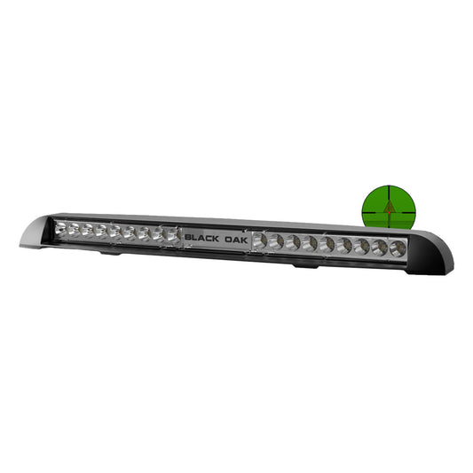 Black Oak Low Pro IR Light Bar - Black Housing - 850nm - Spot