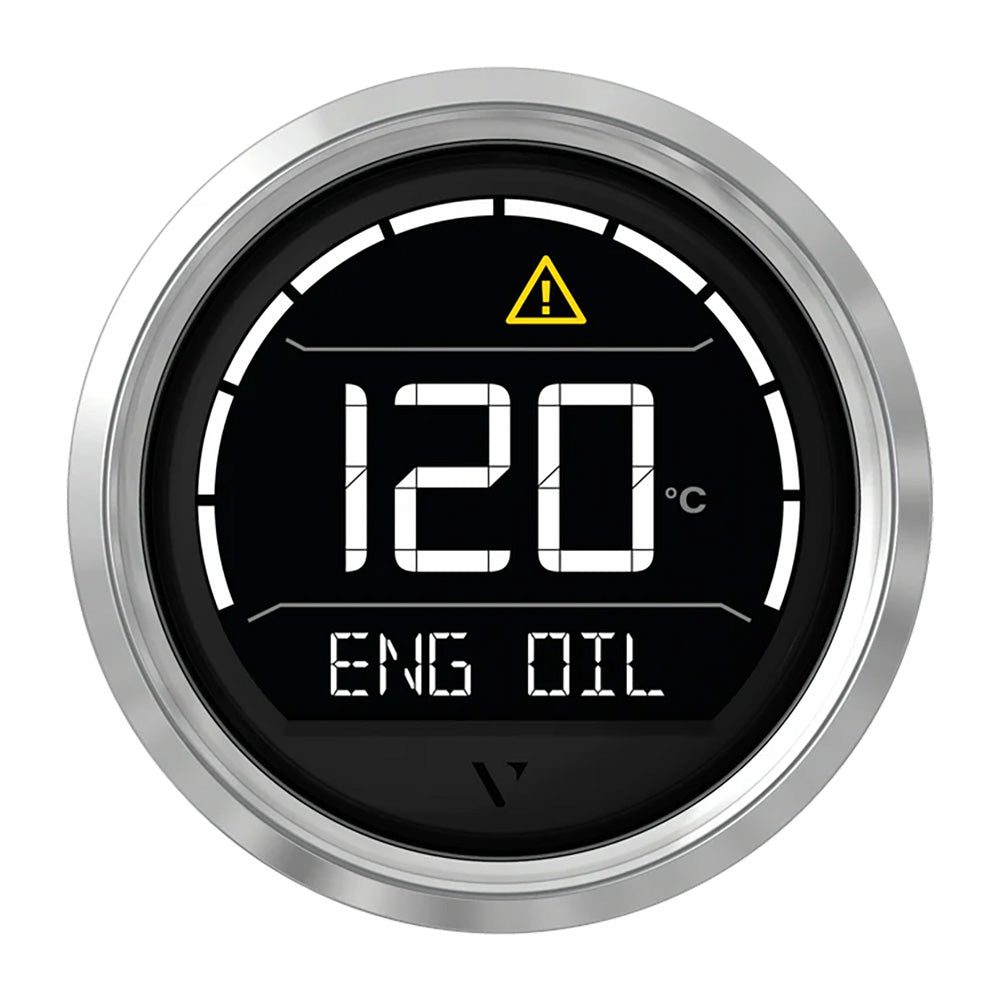 Veratron VL Digital 52 w/Triangular Chrome Bezel