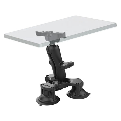 RAM Mount RAM Twist-Lock Triple Suction Heavy Duty Mount f/Starlink Mini