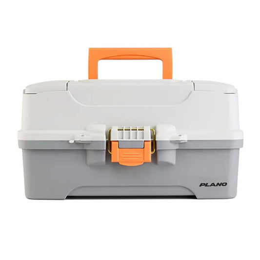 Plano Three-Tray Tackle Box - Light Grey/Dark Grey
