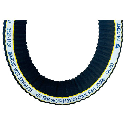 Trident Marine 2-7/8" x 12.5' EXTRA-FLEX Corrugated Marine Wet Exhaust Hose
