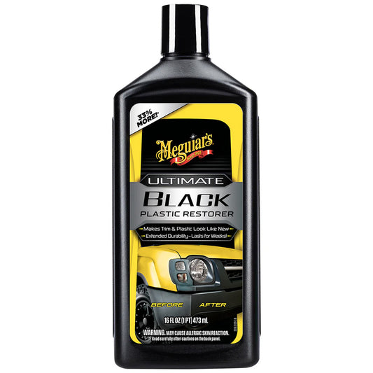 Meguiar's Ultimate Black Plastic Restorer - 16oz