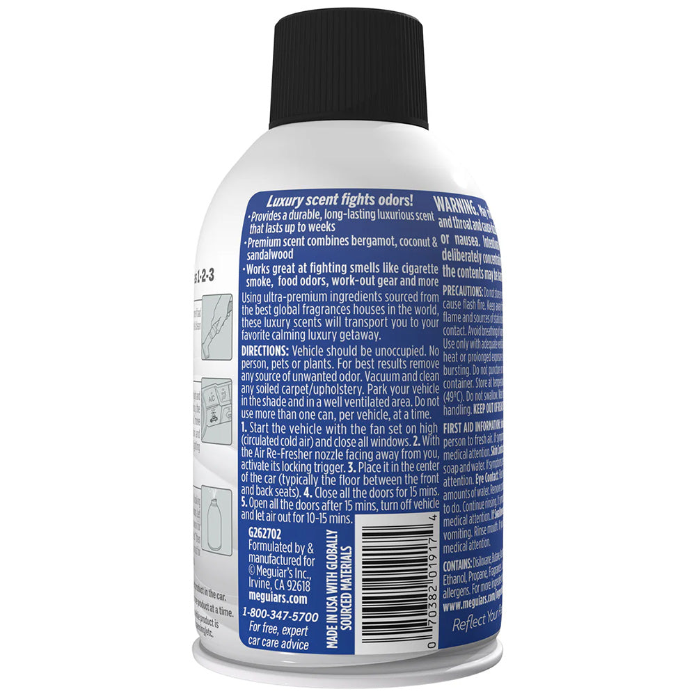 Meguiar's Stargazer Whole Car Air Re-Fresher Aerosol - 2oz