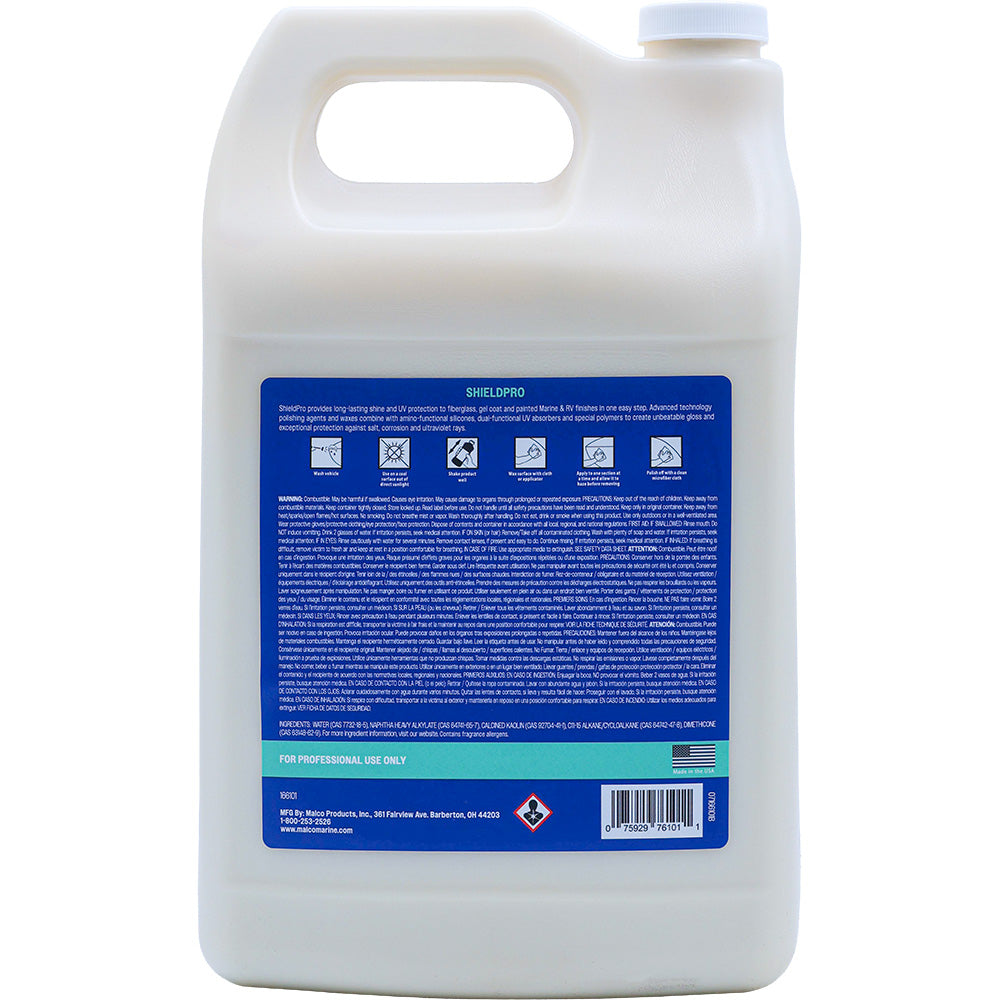 Malco ShieldPro UV Crme Wax - 1 Gallon