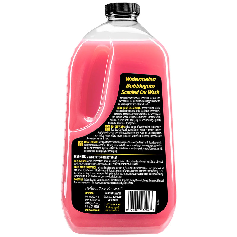 Meguiar's Watermelon Bubblegum Scented Car Wash - 64oz