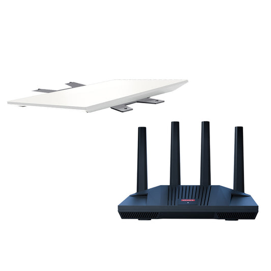 KVH Starlink Performance Gen 3 Kit w/Flat Mount  CommBox Edge Core Communications Gateway  Wi-Fi Router